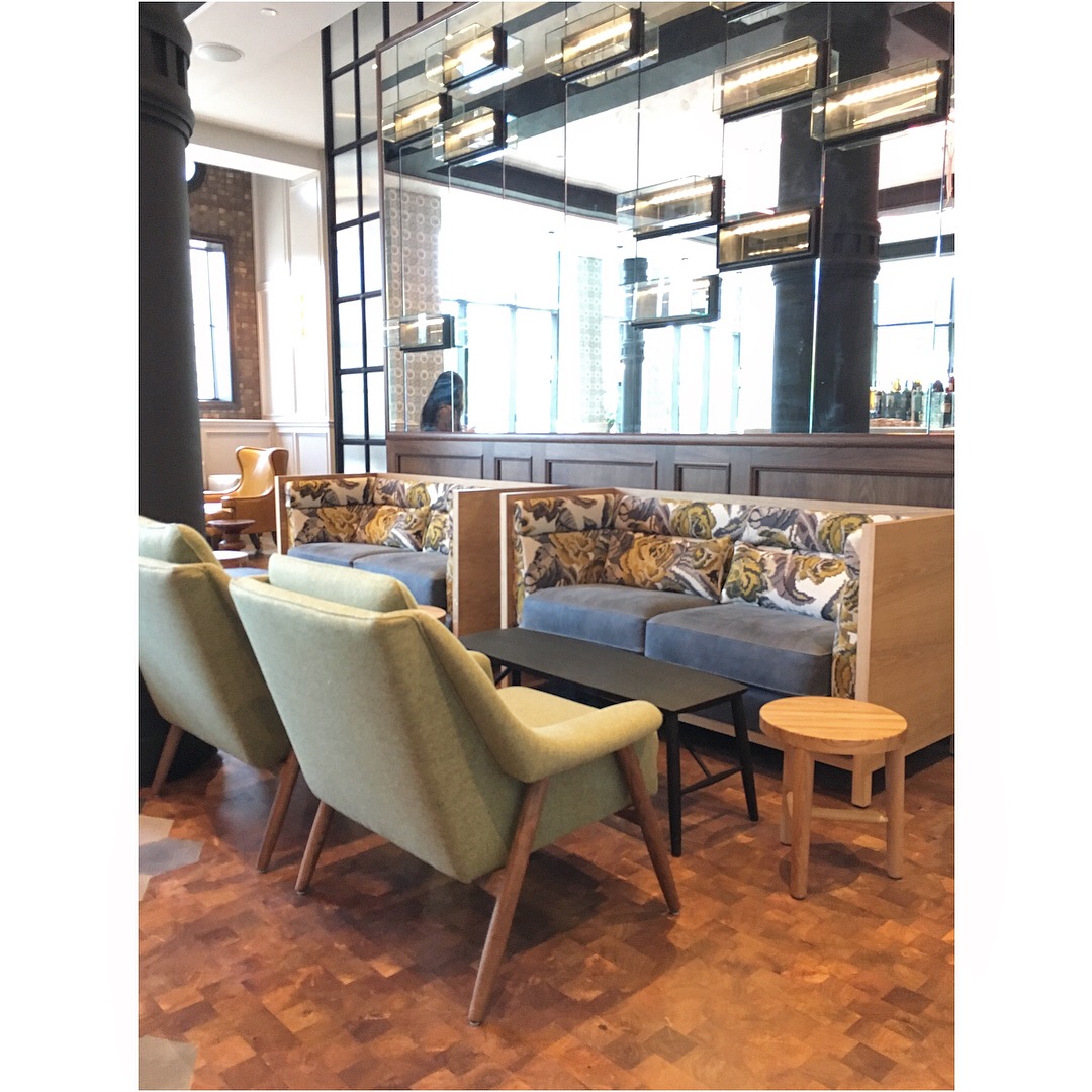 Broadview Hotel Cafe Salon zone photo by Rose Pereira